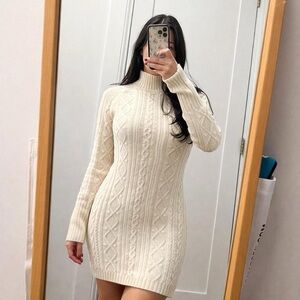 Zara Cable Knit Dress